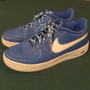 Blue air force ones